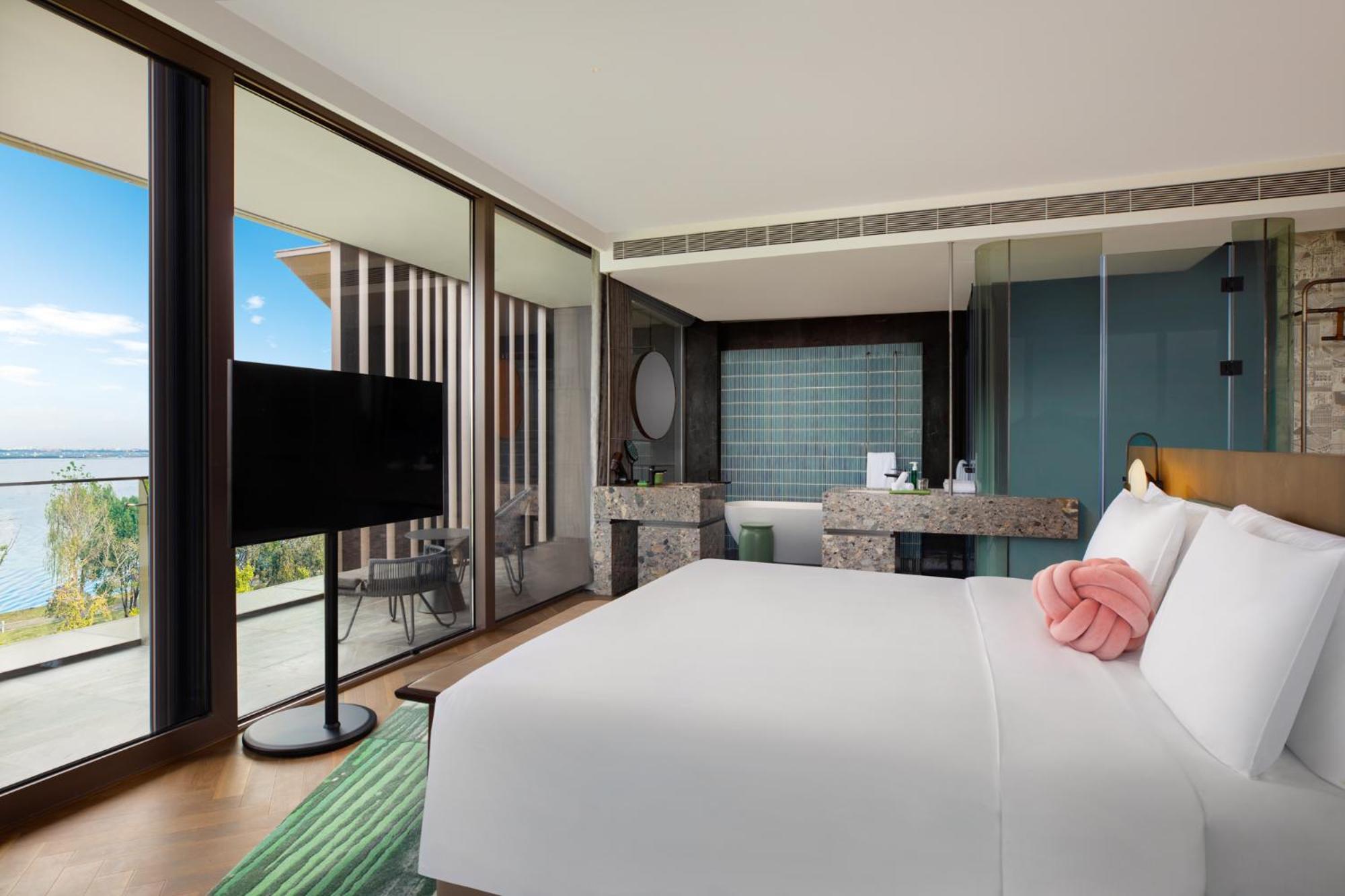 Hotel Indigo Suzhou Yangcheng Lake By Ihg Exterior foto